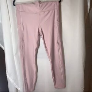 Fabletics Pink High-Rise Leggings